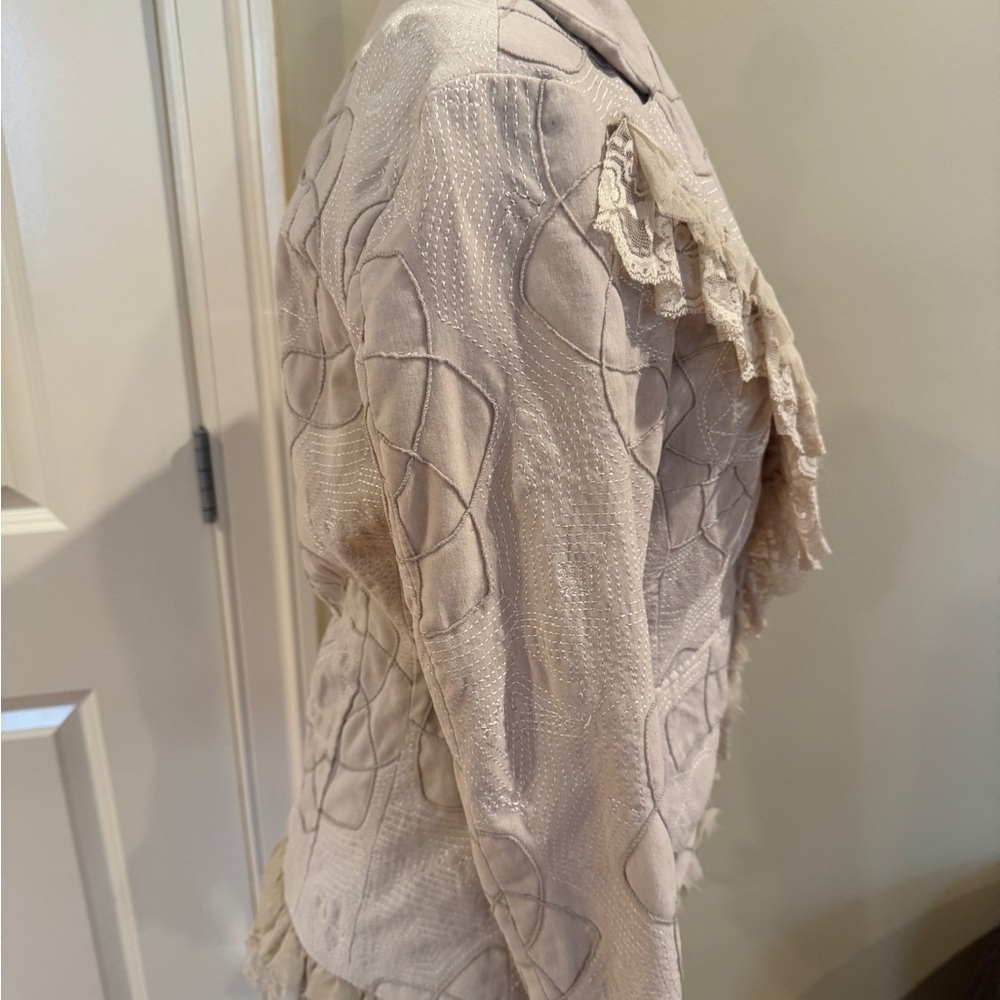 Sheri Bodell ruffled suit blazer ￼ - Picture 6 of 6